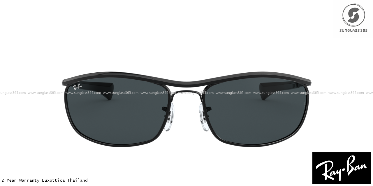 RayBan RB3119M Olypian I deluxe 002/R5 Black/Blue