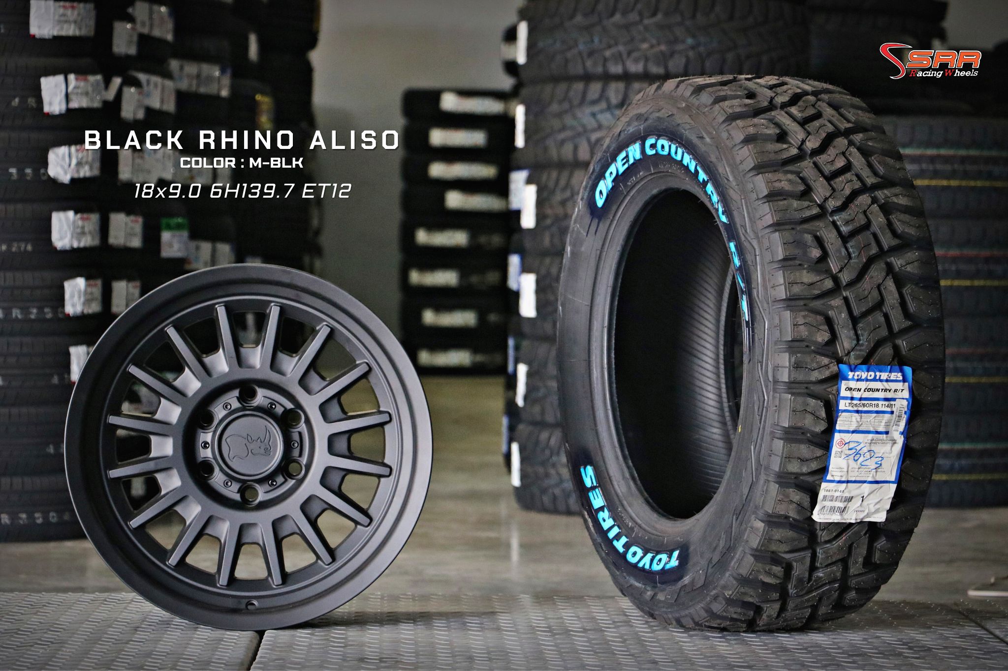 โปรโมชั่นล้อพร้อมยางขอบ18 สำหรับ รถกะบะ6รู และ รถSUV