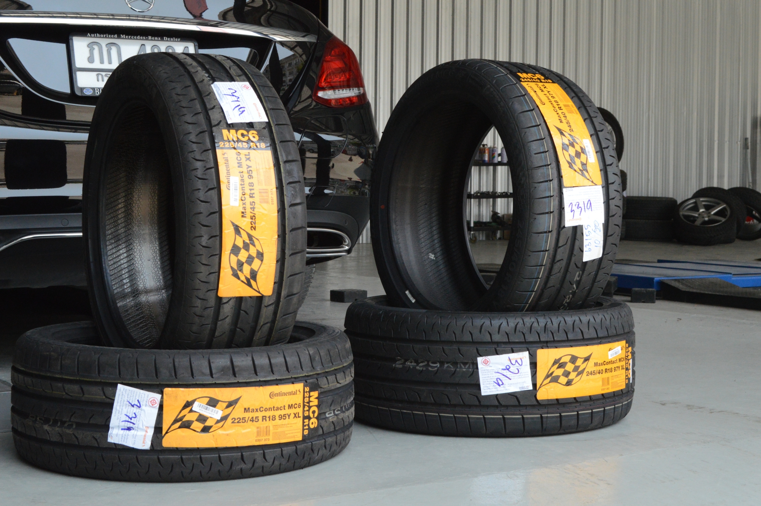 CONTINENTAL CONTACT MC6 225/45R18 245/40R18