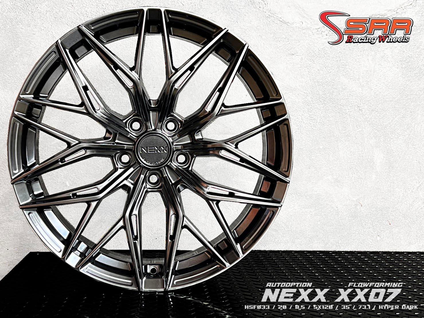 FLOWFORMING FOR BYD SEAL : NEXX-XX07 20x8.5 5H120 35 73.1 HYPER DARK (ไฮเปอร์ดาร์ก)