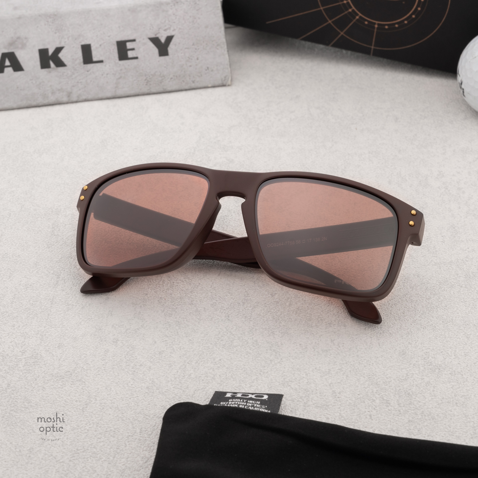 Oakley Holbrook(A) OO9244-77 Matte Greache Prizm Dark Golf