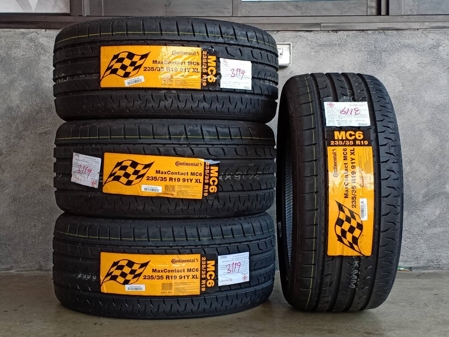 CONTINENTAL CONTACT MC6 235/35R19 91Y (ปี19)