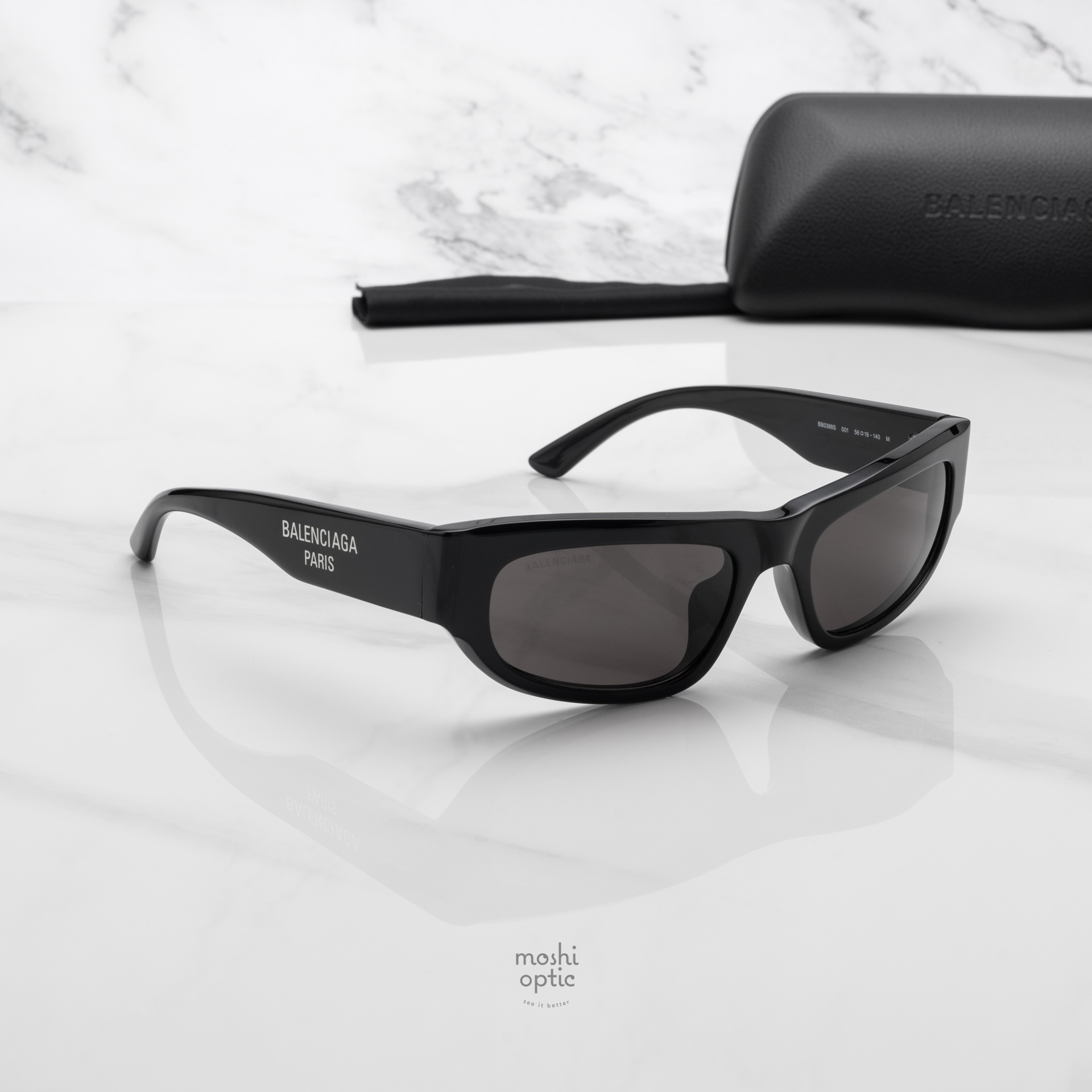 แว่นกันแดด Balenciaga BB0388S 001