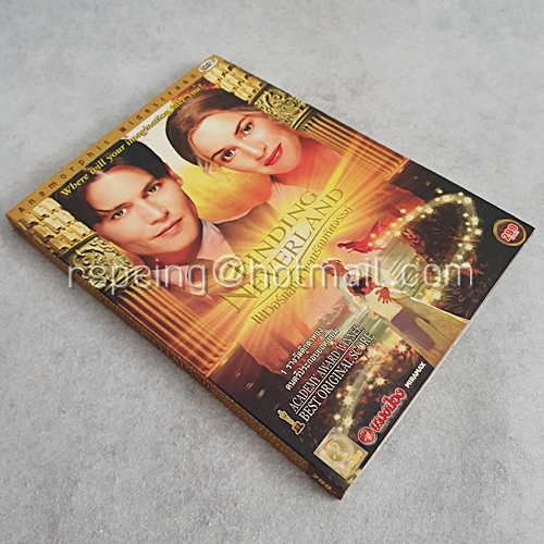 DVD ภาพยนตร์ฝรั่ง Finding Neverland : เนเวอร์แลนด์ แดนรักมหัศจรรย์