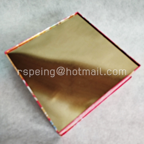 กล่องขนมไหว้พระจันทร์ ลายนกคาบโคม มังกรทองภัตตาคาร