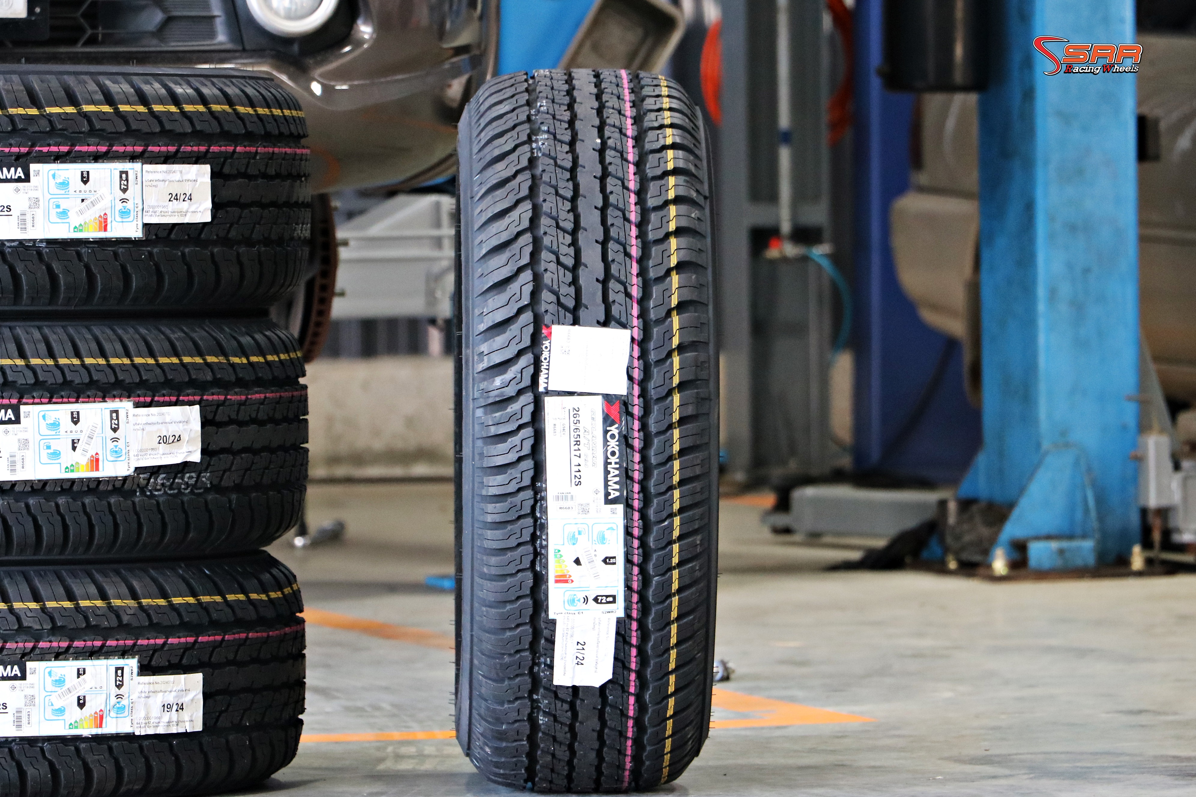 ยางเดิมๆติดรถ ขนาด 265/65R17 YOKOHAMA G94CV