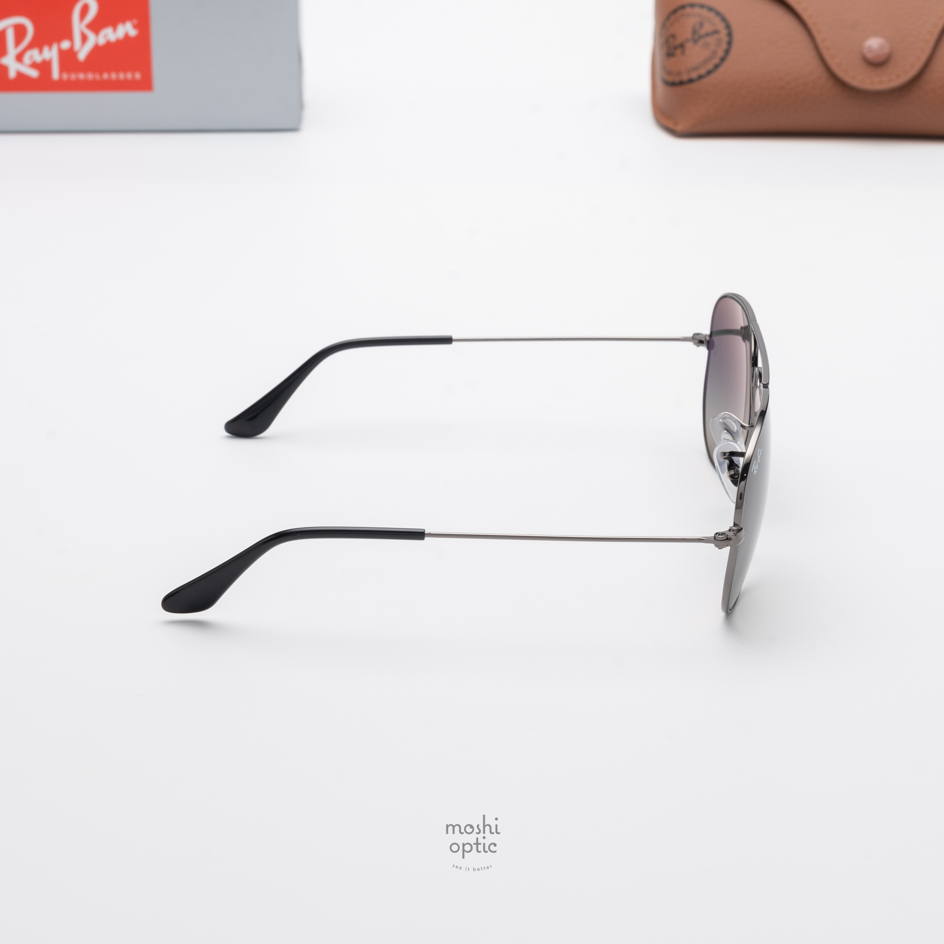 Ray Ban Aviator RB3025 004/71 Gunmetal Grey Gradient