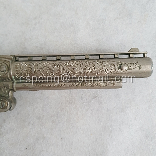 ปืนแก๊ปวินเทจเหล็กหล่อ ปี 50 Vintage Hubley "Deputy" Cap Gun 1950's (สภาพโชว์)