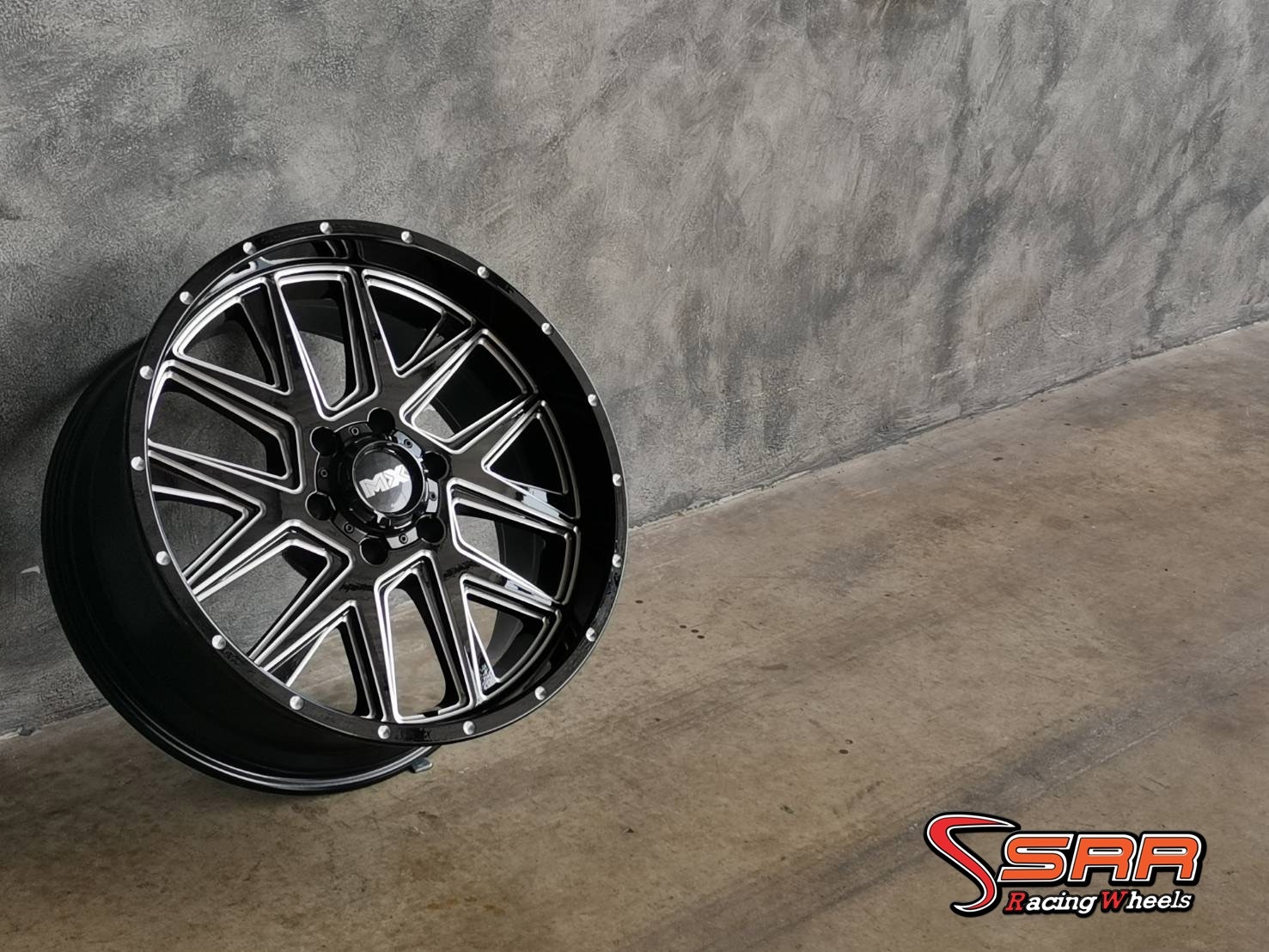 LENSO : MAX-X DEVA 20X9 6X139.7 0 BKVA (ดำเงากลึงก้าน)