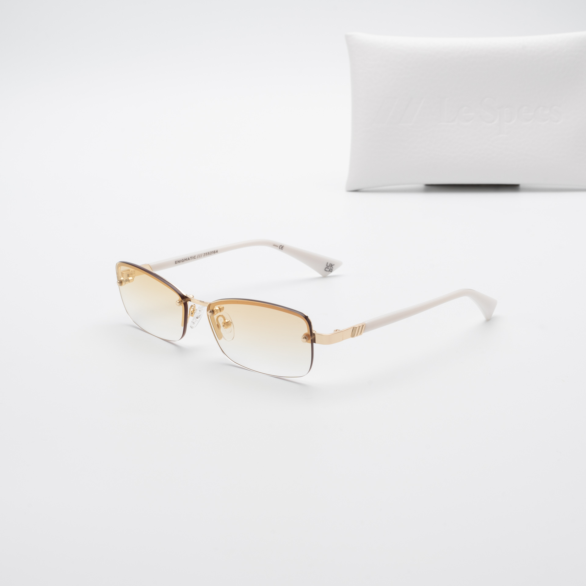 แว่นกันแดด Le Specs LSP2552164 ENIGMATIC Gold Ivory