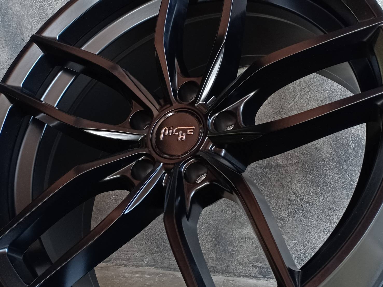 NICHE-VOSSO 19X8.5/9.5 5X120 +35 72.5 MATTE BLACK