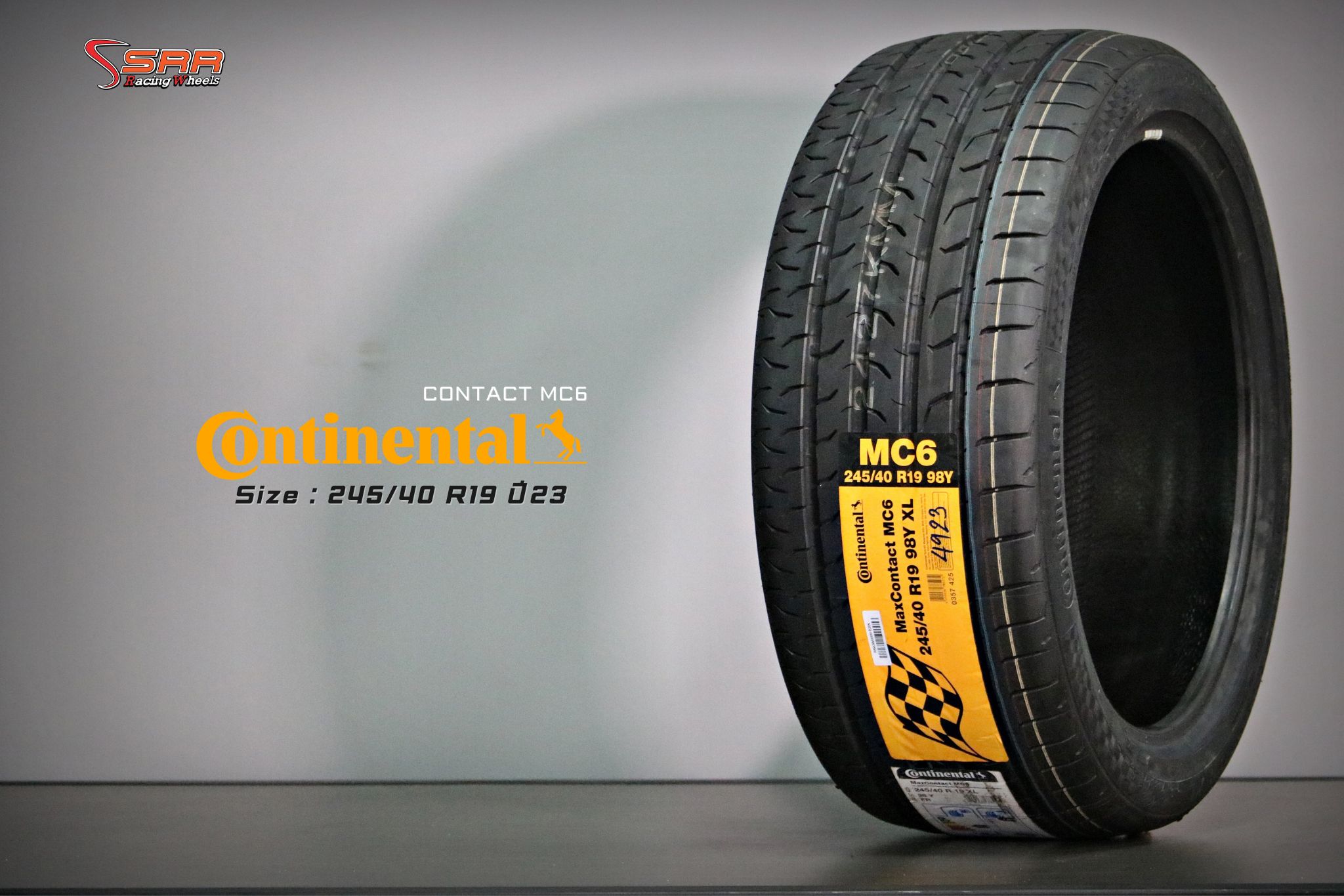 CONTINENTAL CONTACT MC6 ขนาด 245/40R19 ปี2023