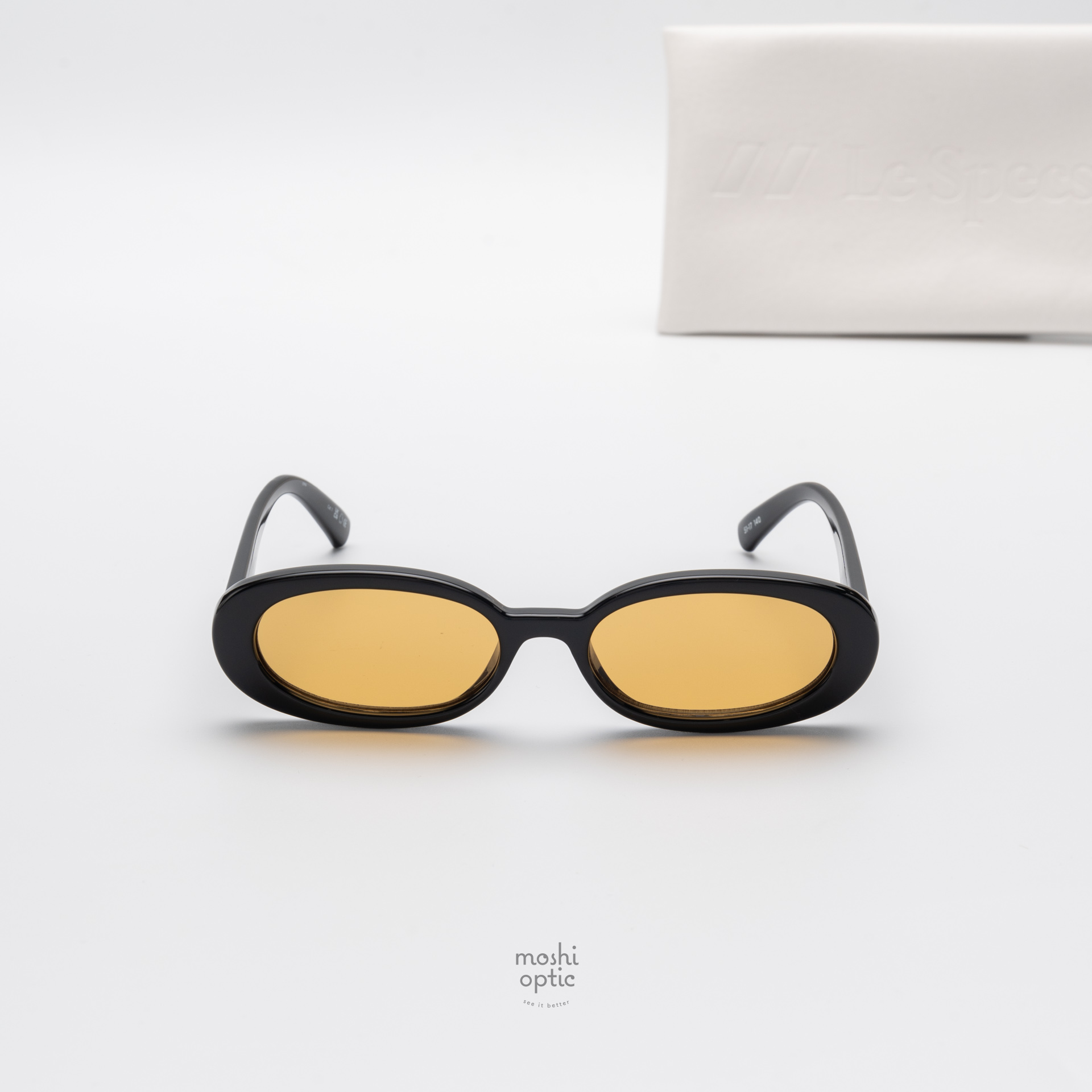 แว่นกันแดด Le Specs LSP2552181 Outta Love Black Mustard Mono