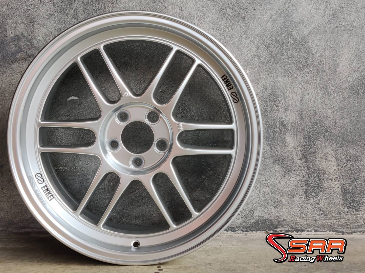 TK SMART: ENKEI-RPF1 17X8 5X100 +30 HGS (ซิลเวอร์)
