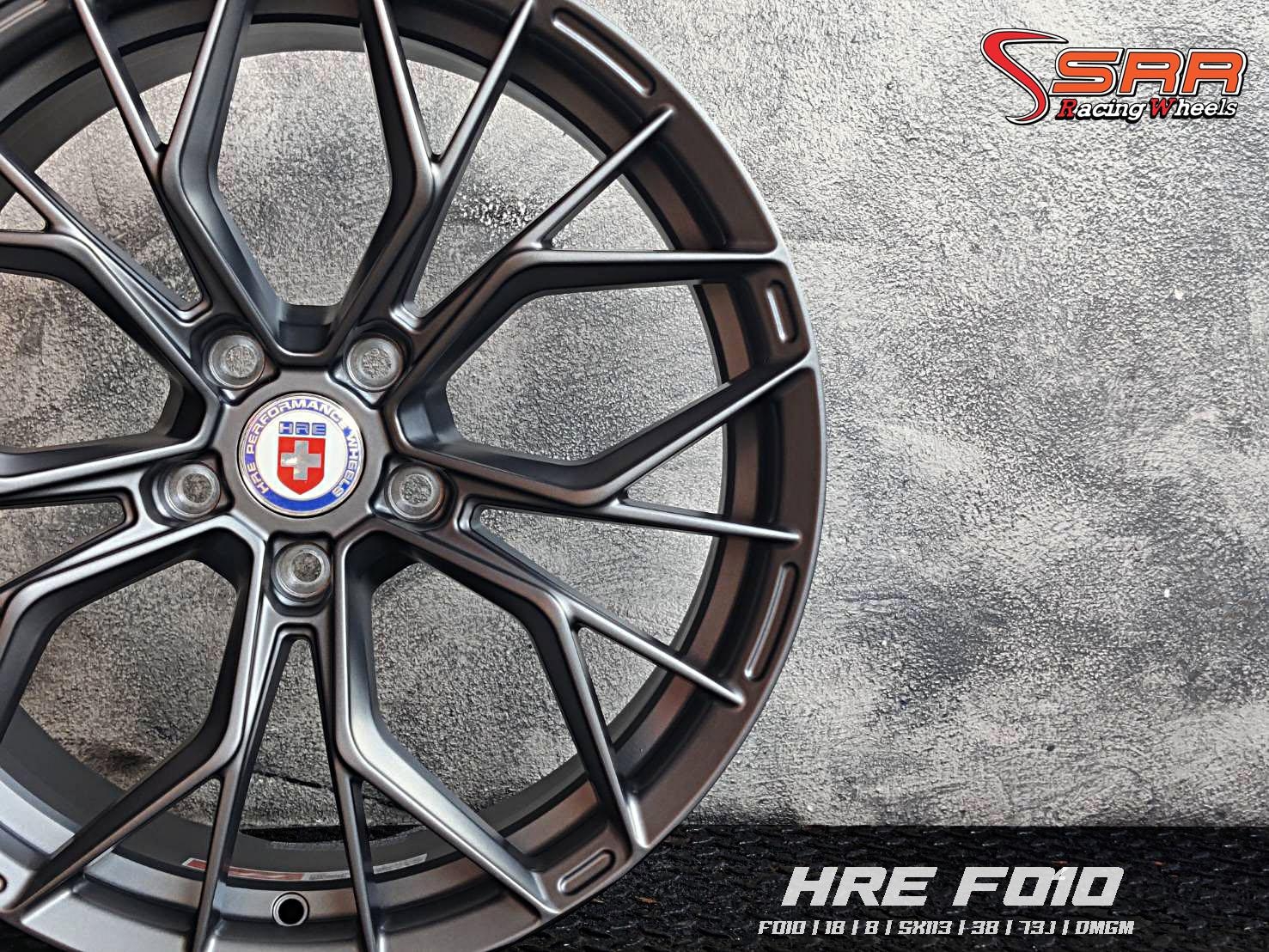 HRE : F010 18X8 5X113 38 DMGM (กันด้าน)