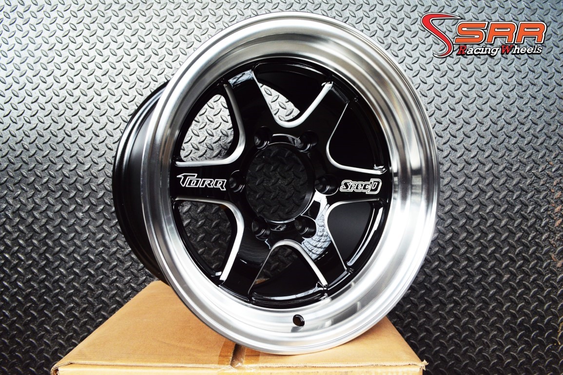 ล้อใหม่ ลายล่าสุด TORQ D1S ขอบ20 กลึงก้าน แดง