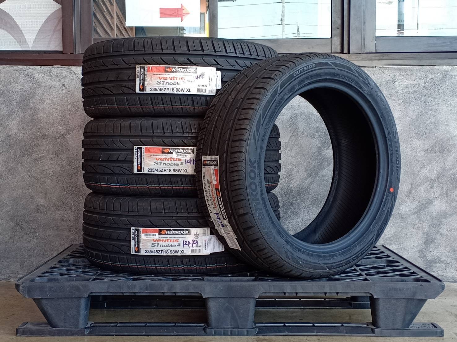 HANKOOK 235/45ZR18 VENTUS S1 NOBLE2 98W XL MADE IN KOREA