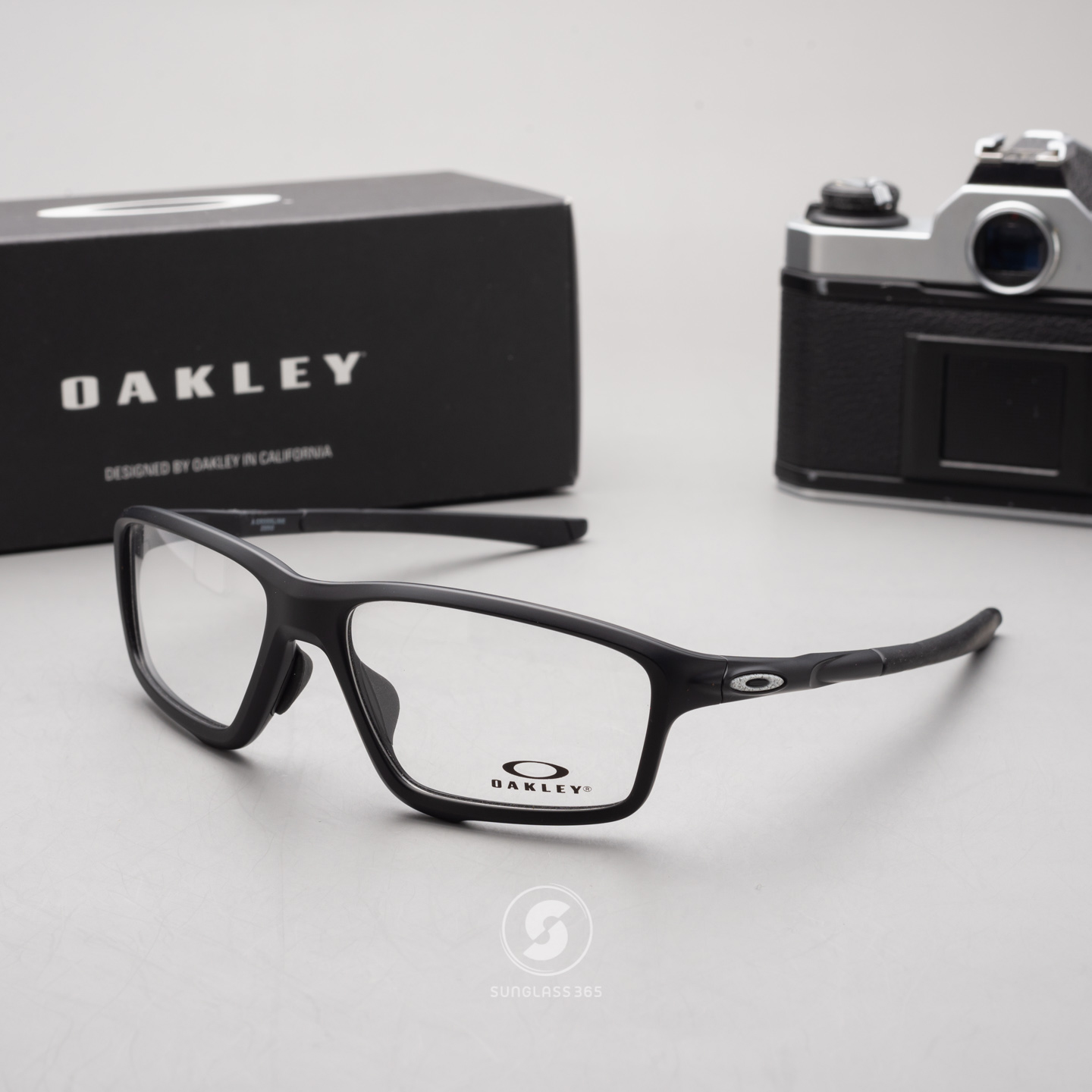 Oakley OX8080-07 ROSSLINK ZERO SATIN BLACK Clear