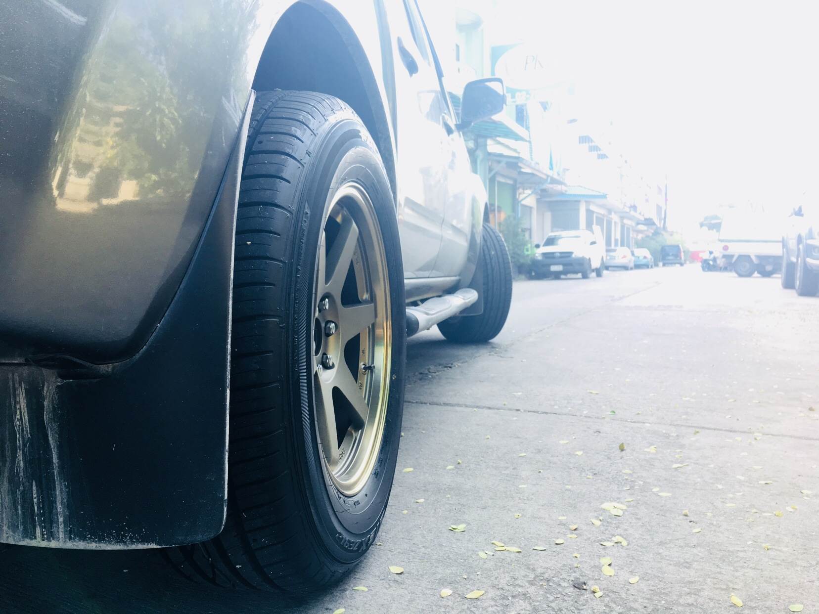 TE37 ขอบ18 ใส่นาวาร่า ตรงรุ่น ไม่ต้องแปลง