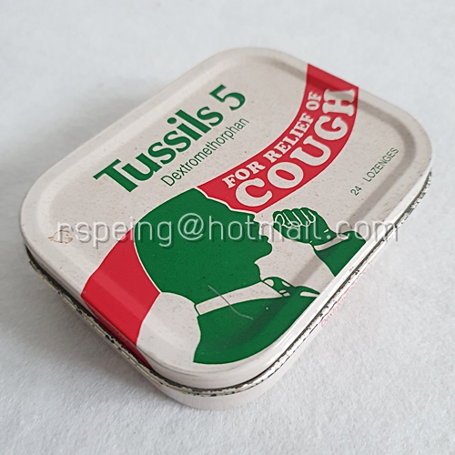 กล่องยาอม Tussils 5 Dextromethorphan