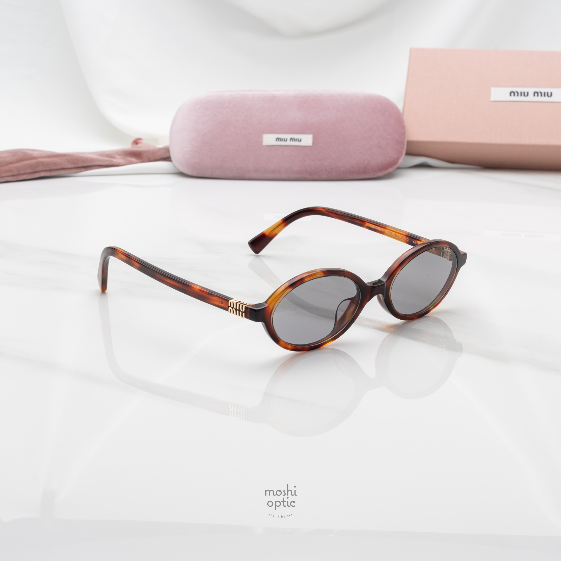 แว่นกันแดด Miu Miu MU04ZSF 21C40O