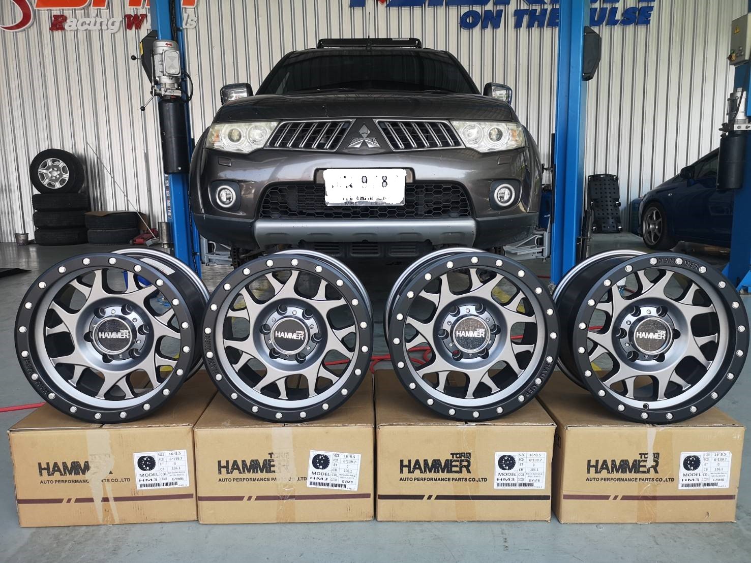 ล้อแม็กซ์ HAMMER HM3 ขอบ16