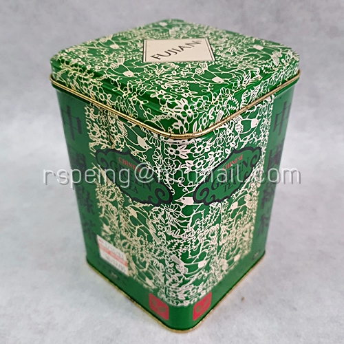 กล่องใส่ใบชา Chinese Green Tea Fujian สีเขียว
