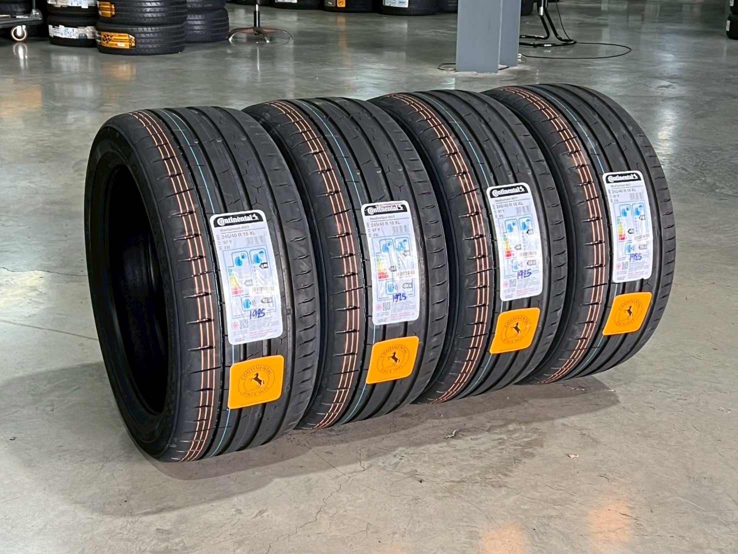ยางใหม่ CONTINENTAL CONTACT MC7 ขนาด 245/40R18