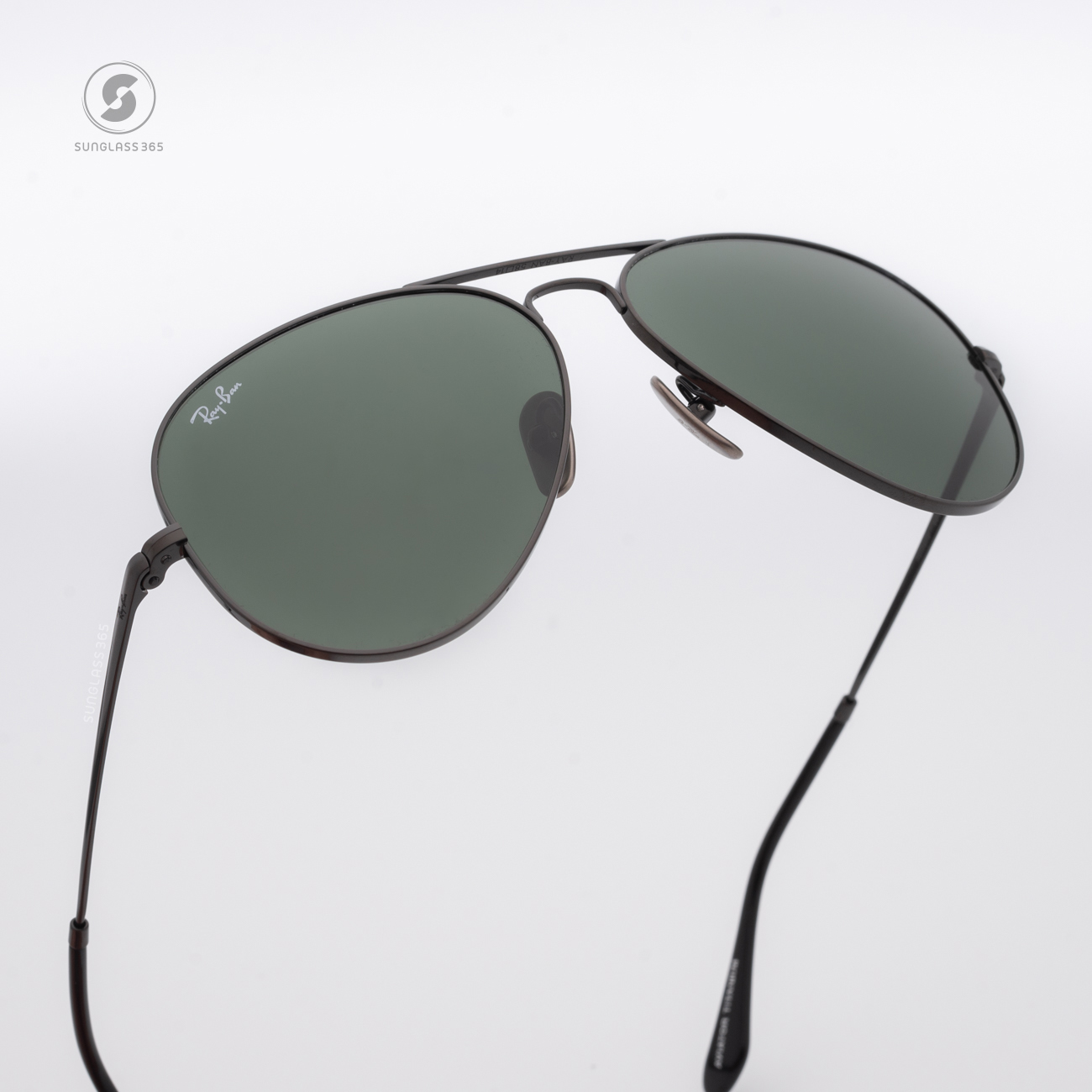 แว่นกันแดด Rayban Aviator Titanium RB8089 926731 Black