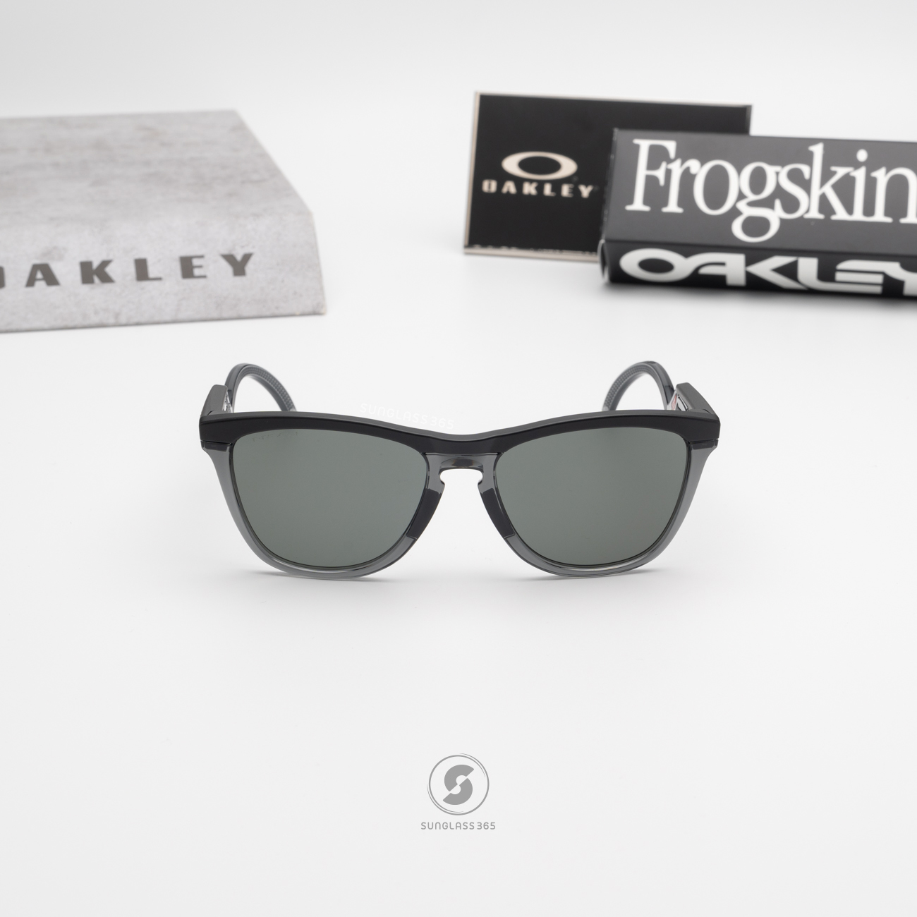 OAKLEY Frogskins Hybrid OO9289-07 Matte Black Prizm Grey