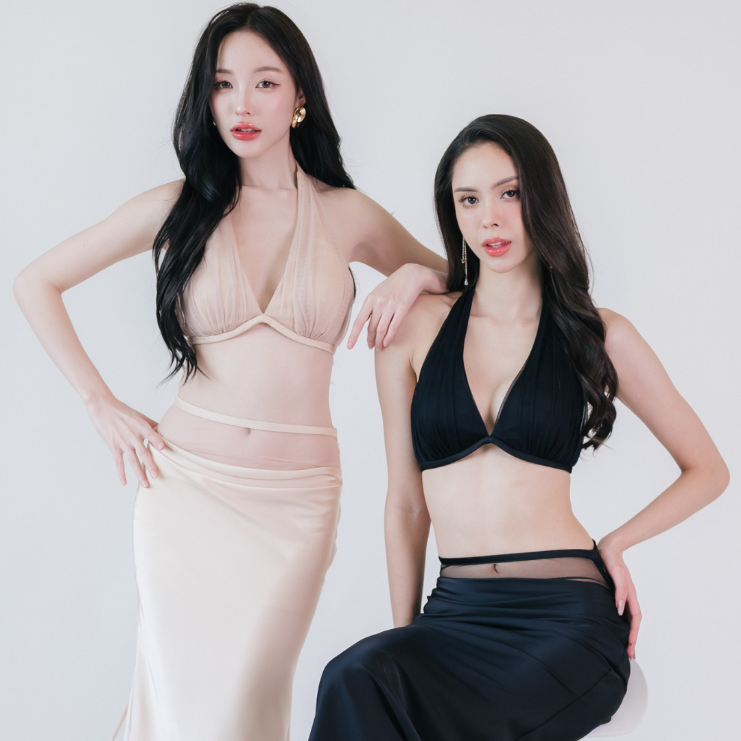 Lism S-066 The Curve Halter Top เสื้อครอปสุดหรู