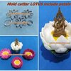 พิมพ์ตัดอลูมิเนียมฐานบัว(Aluminum mold cutter Lotus Base Include petals)