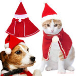 ชุดคริสต์มาสสำหรับสัตว์เลี้ยง สำหรับแมวหรือสุนัขพันธุ์เล็ก คริสต์มาสสุนัข คริสต์มาสแมว