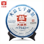 ชาผู่เอ๋อร์ ต้าอี้ ดิบ 7542 ปี 2016 น้ำหนัก 357 กรัม