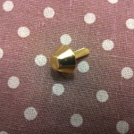 หมุดกรวย15mm ทอง