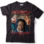 เสื้อยืดลายxxxtentacion Gildan USA COTTON100%