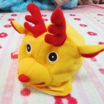 หมวกแฟนซีรูปกวาง (เหลือง)