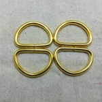 ห่วงตัวดี1.5นิ้ว ทอง (ลวด5mm)