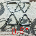 ห่วงสามเหลี่ยม6หุน เงิน