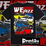 We love Jazz t-shirt cotton100