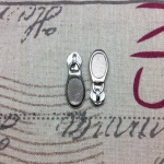 หัวซิบปิงปอง เงิน