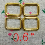 ห่วงสี่เหลี่ยม6หุน ทอง