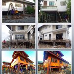 ดีดบ้านปูน โทร 090-9218474 เลื่อนบ้าน หมุนบ้าน ย้ายบ้าน เปลี่ยนเสา แก้ไขปัญหาบ้าน-อาคาร-โรงงานทรุดเอียง