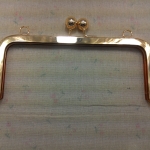 ปากกระเป๋าปิ๊กแป๊กเรียบ7นิ้ว ทอง