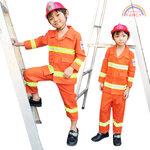 ชุดนักดับเพลิงเด็ก ชุดอาชีพในฝัน ชุดพนักงานดับเพลิง