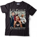 เสื้อยืดลายlilpump cotton100 GILDAN USA