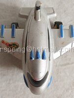 เครื่องบินของเล่น Plus 24 สีเงิน