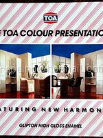 แคตตาล็อคสี (ไม่ได้ขายสี) The TOA Colour Presentation...Glipton High Gloss Enamel