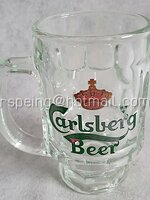 แก้วเบียร์ Carlsberg Beer แบบ mug มีหูจับ