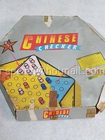 ของเล่นวินเทจ หมากรุกจีน (หมากไม่ครบ) Chinese Checkers Game
